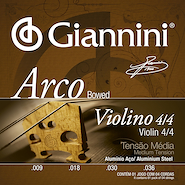 GIANNINI GEAVVA  Aluminio Encordado violin