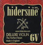 HIDERSINE 6V de luxe oscura resina para violin y viola