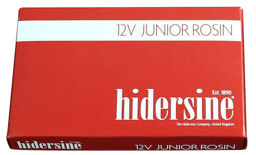 HIDERSINE 12V junior resina para violin y viola