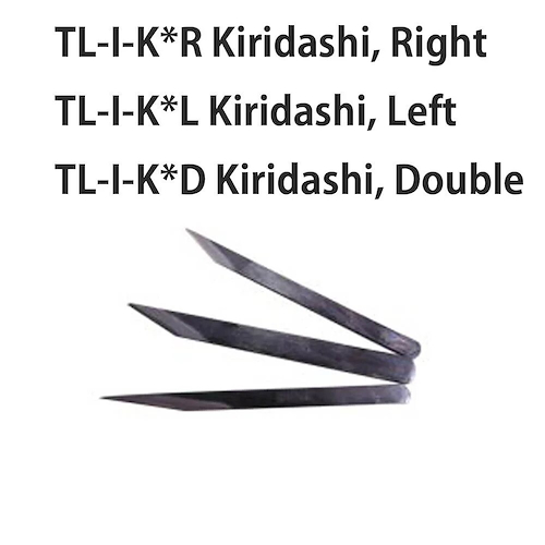 HOSCO TL-I-K10D cuchilla kiridashi para luthier (10mm) doble filo