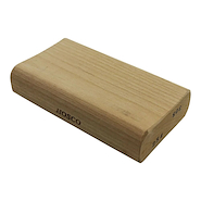 HOSCO TWSB-2 taco de madera (alder) con 2 radios (10