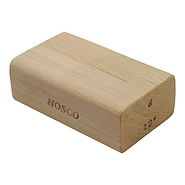 HOSCO TWSB-12U taco de madera (alder) con 2 radios (12