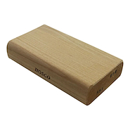 HOSCO TWSB-4 taco de madera (alder) con 2 radios (15¨/20¨) para lijar