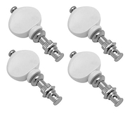 HOSCO UKB-WN clavija Gotoh para ukelele (set de 4)