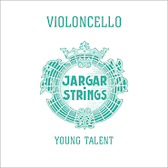 JARGAR young talent D acero/cromo cello 1/2