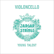 JARGAR young talent D acero/cromo cello 1/4