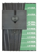 JUZEK 4920 marcador de las guias de cuerdas (violin 1/8 a cello)