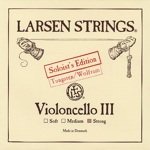 LARSEN soloist SC331133 G acero/tugsteno cello STRONG