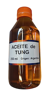 LUTHIER aceite de tung crudo x 250 cc