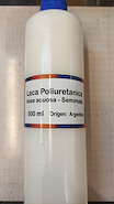 LUTHIER Laca poliuretánica acuosa x 500ml SEMIMATE