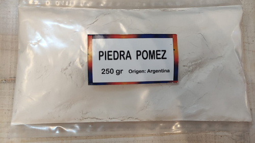 LUTHIER piedra pomez x 250gr