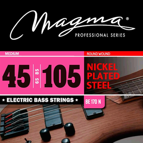 MAGMA BE170N Set Strings  Bajo-Elec Nickel P/Steel .045 M
