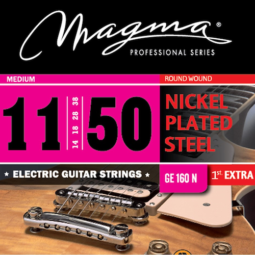 MAGMA GE160N Set Strings  Guit-Elec Nickel P/Steel .011 M