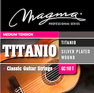 MAGMA GC110T Set Strings  Guit-Clas Titanio Med Tension