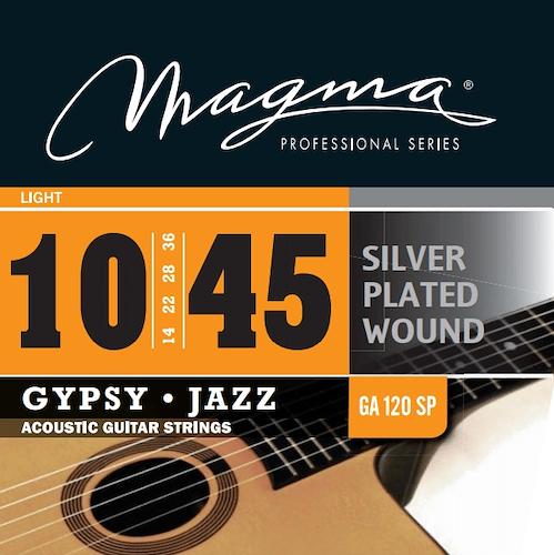 MAGMA GA120SP SET String MAGMA Guit-Acust SP Gypsy Jazz .010