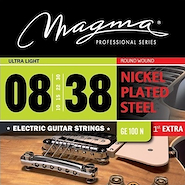 MAGMA GE100N Set Strings  Guit-Elec Nickel P/Steel .008 Ul