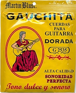 MARTIN BLUST G2535 gauchita dorada Encordado guitarra clásica