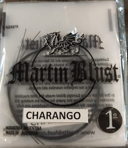 MARTIN BLUST 1° CHARANGO Primera cuerda charango SUELTA
