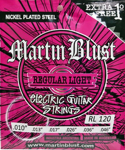 MARTIN BLUST RL120  010-046 Encordado guitarra electrica
