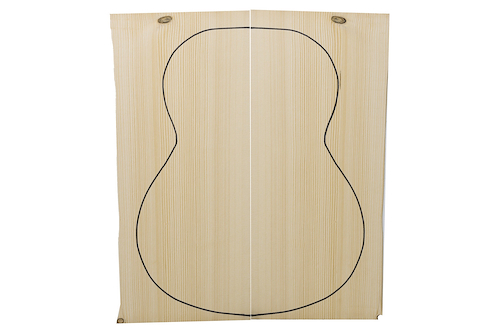 MB calidad 4 tapa para guitarra clasica pino abeto europeo macizo