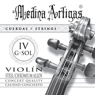 MEDINA ARTIGAS 011804 SOL STRINGS 4º VIOLIN MED ART ACERO