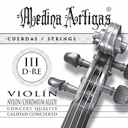 MEDINA ARTIGAS 011818 RE nylon STRINGS 3° VIOLIN MED.ART A/NYLON