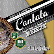 MEDINA ARTIGAS 010620T SET STRINGS - HIGH TENSION CANTATA TITANIO