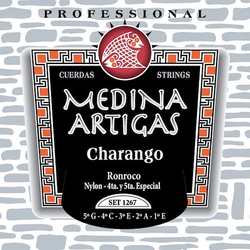 MEDINA ARTIGAS 011267 SET STRINGS  CHAR/RONROCO NYLON 4º,5º ESP