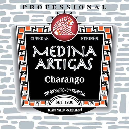 MEDINA ARTIGAS 011230 SET STRINGS CHARANGO MED.ART NYLON T/3° ESPECIAL