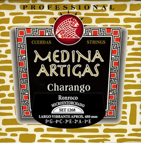 MEDINA ARTIGAS 011268 SET STRINGS RONROCO MED.ART 