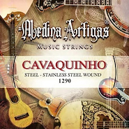 MEDINA ARTIGAS 011290 SET STRINGS CAVAQUINHO ACERO INOX. 4CUERDAS.