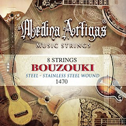 MEDINA ARTIGAS 011470 SET STRINGS BOUZOUKI MED. ART. ENTORCH A/ INOX.