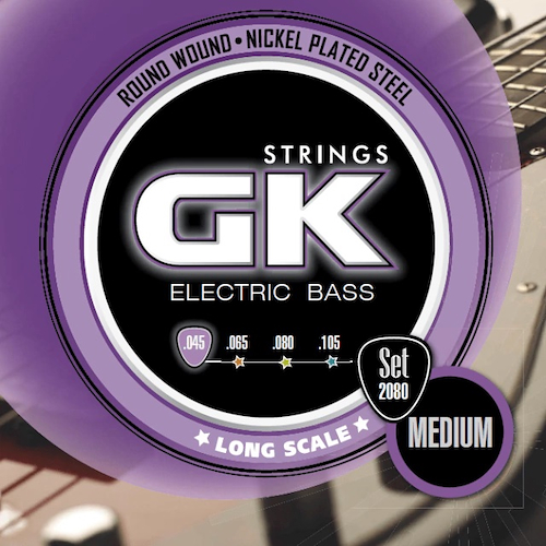 MEDINA ARTIGAS 012080 SET STRINGS BASS-ELEC. GK NICKEL PLATED STEEL .045