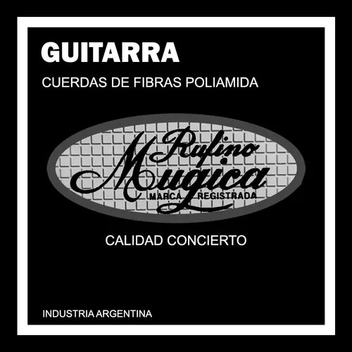 MUGICA S/NEGRO rmn10 encordado guitarra