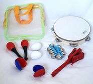PARQUER TZ6H SET DE PERCUSION 6 INSTRUMENTOS SET DE PERCUSION ESTUDIANTIL