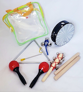 PARQUER TZ6A SET DE PERCUSION 6 INSTRUMENTOS SET DE PERCUSION ESTUDIANTIL
