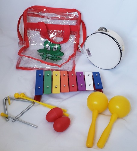 PARQUER TZ5L SET DE PERCUSION 5 INSTRUMENTOS SET DE PERCUSION ESTUDIANTIL