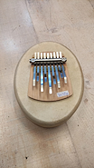 PIENOVI kalimba de 9 notas Sansumini con parche de cuero
