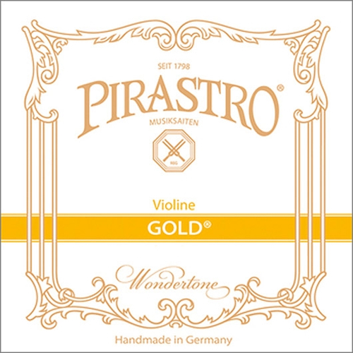 PIRASTRO gold 215322 D tripa/plata aluminio violin