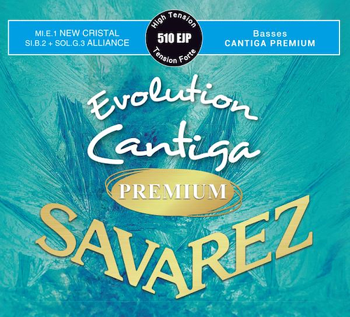 SAVAREZ 510EJP ALTA NEW CRISTAL-EVOLUCION CANTIGA PREM Encordado guitarra clasica