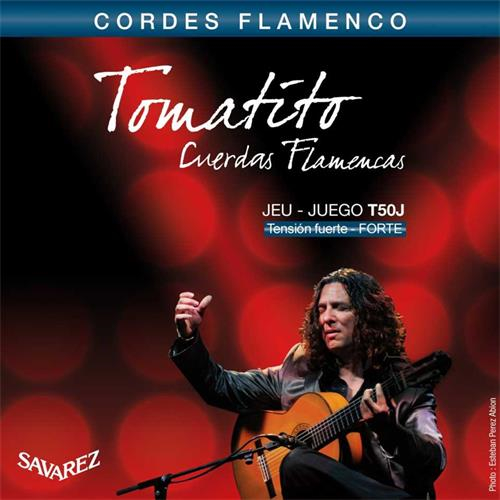 SAVAREZ T50 J TOMATITO TENSION ALTA Encordado para guitarra flamenca