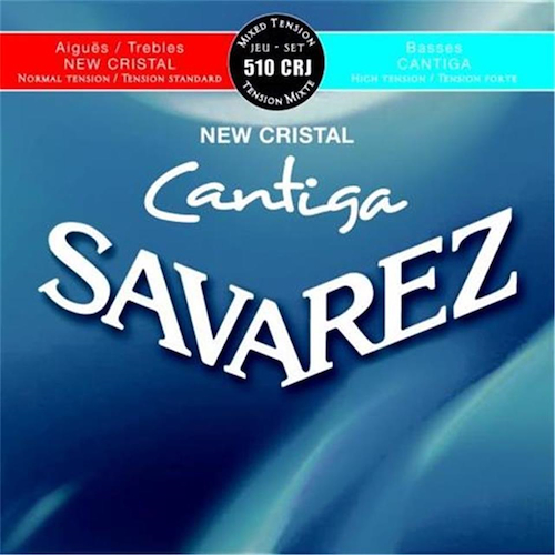 SAVAREZ 510 CRJ NORMAL-ALTA NEW CRISTAL-CANTIGA Encordado guitarra clasica