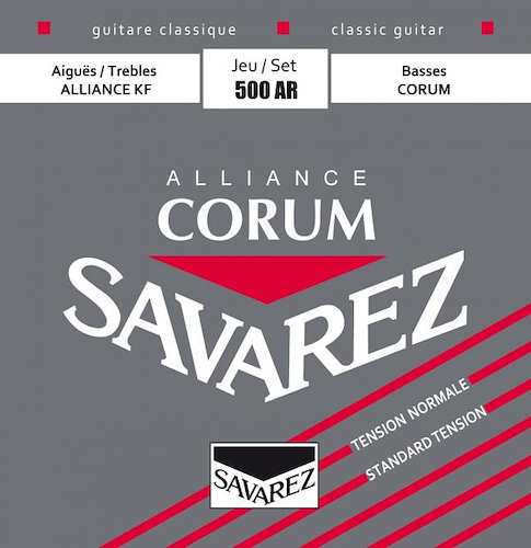SAVAREZ 500 AR NORMAL ALLIANCE-CORUM Encordado guitarra clasica