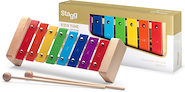 STAGG META-K8 Metalofon De Colores - 8 Notas