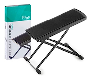 STAGG SFOSB1BK BANQUITO APOYA PIE STAGG METALICO-COLOR NEGRO