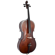 STRADELLA MC601244 Cello 4/4 Macizo Tapa Pino Carved, Fondo Maple Carved 4 Afi