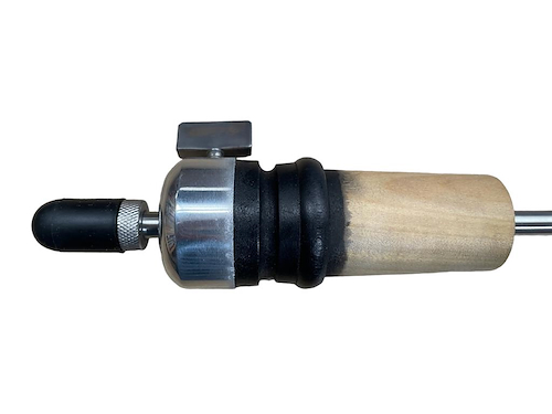 TALWAR BP-01B puntal contrabajo madera dura 45cm varilla maci 8mm/32cm dia