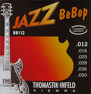 THOMASTIK BB112 encordado para guitarra electrica jazz bebop 012