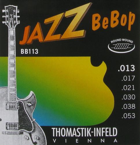 THOMASTIK BB113 encordado para guitarra electrica jazz bebop 013