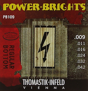 THOMASTIK PB109 encordado para guitarra electrica power-brights 009